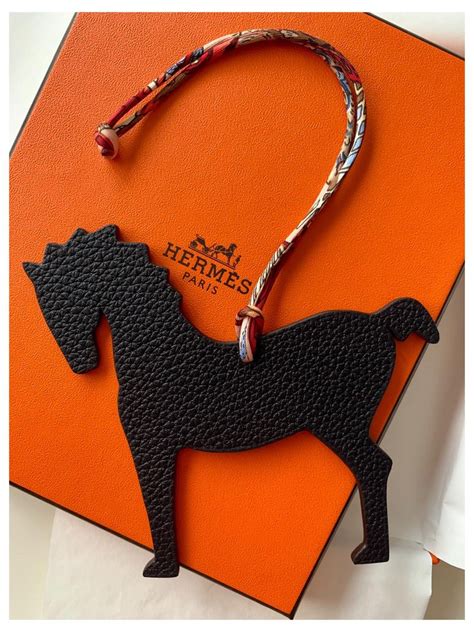 horse bag charm hermes